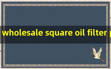 wholesale square oil filter paper